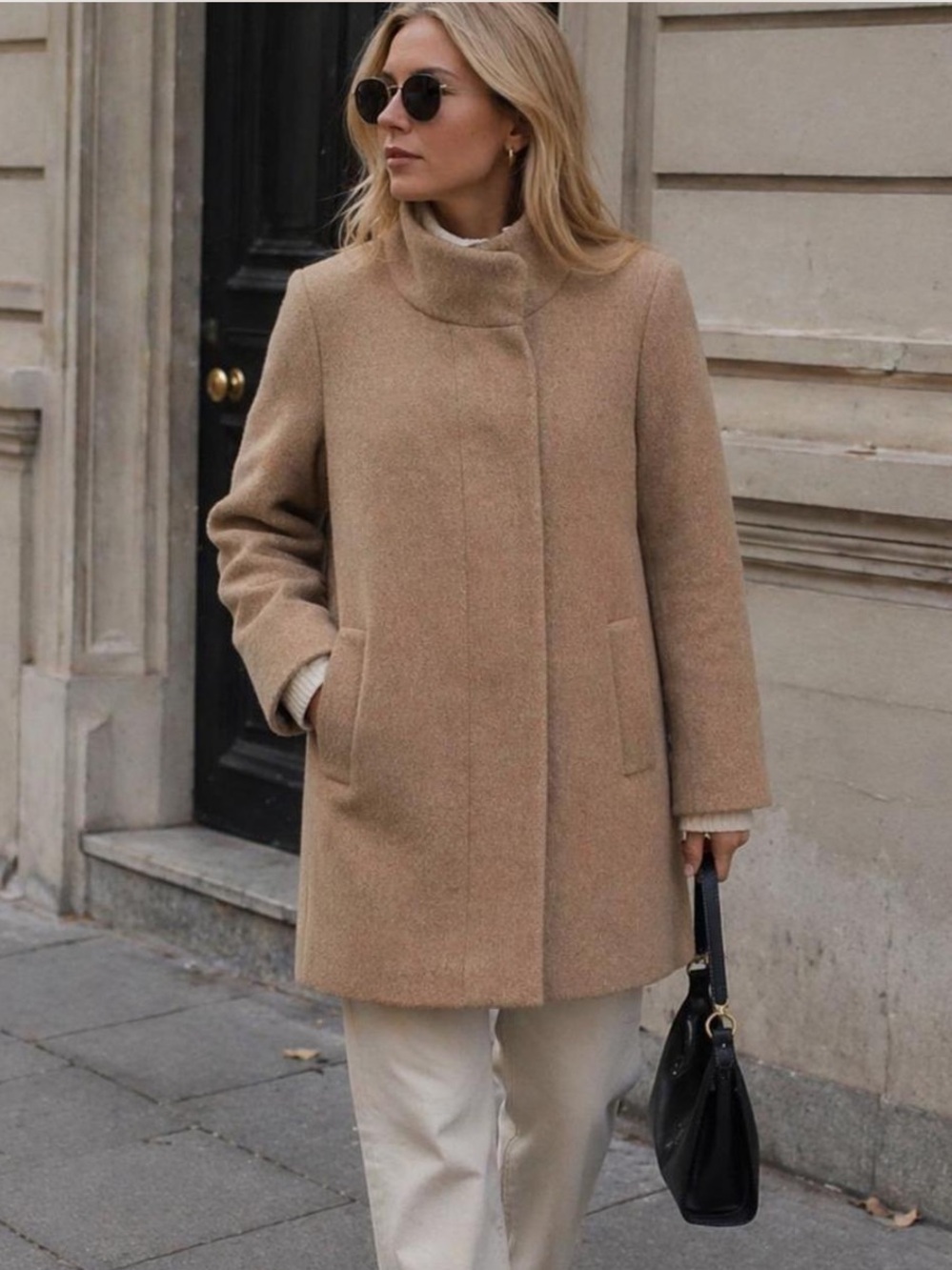 J. Crew | wool blend coat